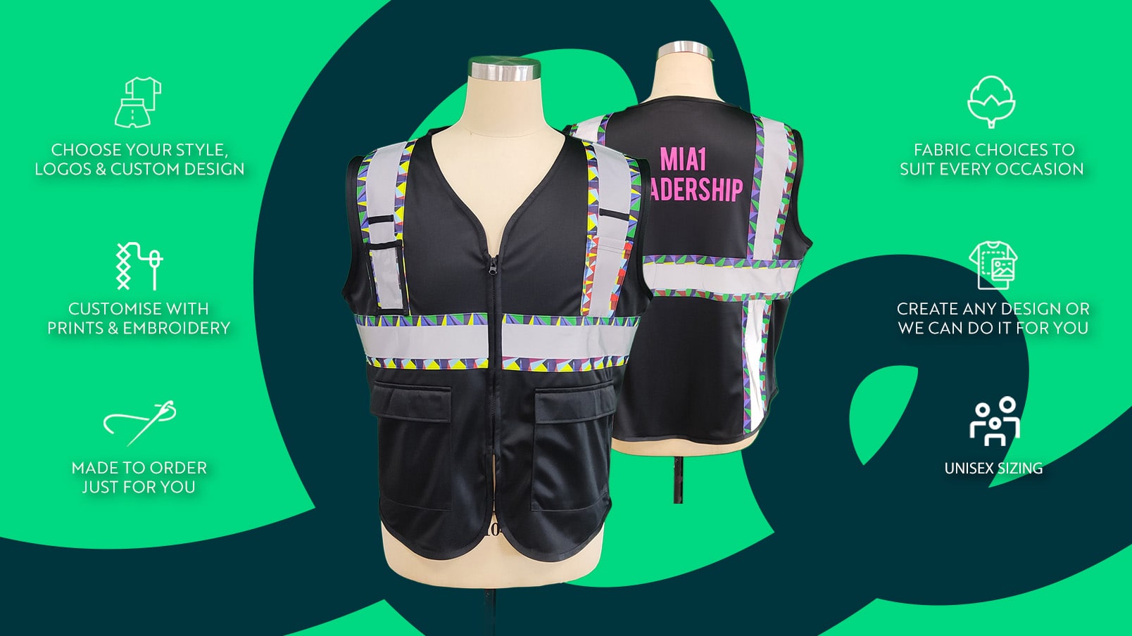CLIFTON Vanguard Custom Hi-Vis Vests